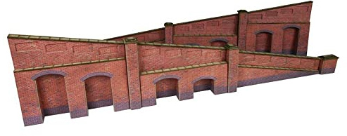 Metcalfe Po248 Tapered Retaining Wall Brick Style