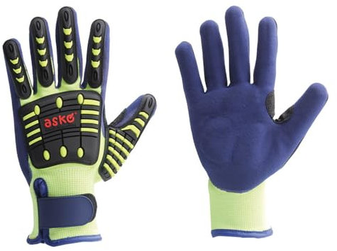 askö THL-Handschuh Revival, EN 388, CAT II, Größe 10, blau ASK603701-2402-10 (Handschuh)