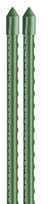bellissa - Rankhilfe Kunststoff grün 50er Set 120cm Ø 11mm Rankstäbe - Hochwertige Pflanzenstütze mit Stahlkern für Rankpflanzen - Pflanzstäbe aus Plastik widerstandsfähig & für Garten & Balkon