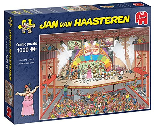Jan van Haasteren Jumbo Spiele Jan van Haasteren Eurosong Contest - Puzzle 1000 Teile
