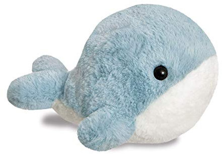 Aurora World Aurora, 61396, Kairi Whale 18cm, Plüschtier, Blau & Weiß, Blau/Weiß