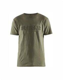 Blaklader T-Shirt 3D 3531-1042 - Größe M - Herbstgrün