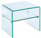Vente-unique-Table de Chevet - 1 Niche - Verre trempé - STILEOS