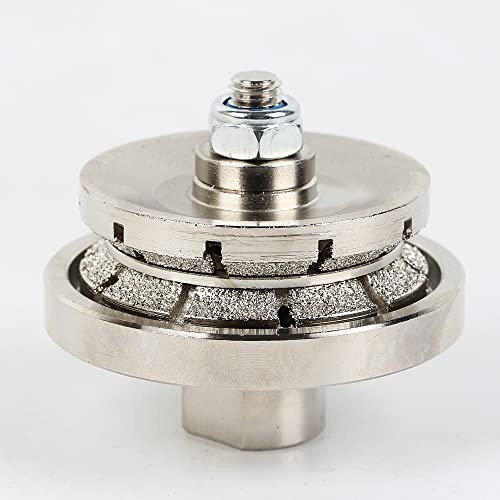 Raizi V Full Bullnose Diamant-Handprofiler/Fräser-Bits für Granit-Arbeitsplatte (V10 (10 mm))