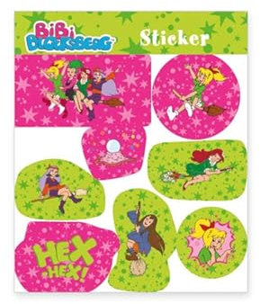 NEU Sticker Bibi Blocksberg, 8 Stück