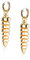 COPPERTIST.WU Gold Vermeil Snake tail earring