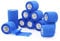 OK TAPE Selbstklebende Verband Elastische Binde Handgelenk Bandag Tierische Bandagen, 12 Rollen, 5cm x 4.5m,Blau