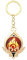 Sumeru Cosplay Porte-clés Pour Genshin Impact, Métal Sumeru Vision Keychain Pendentif Oeil de Dieu Pyro Merch