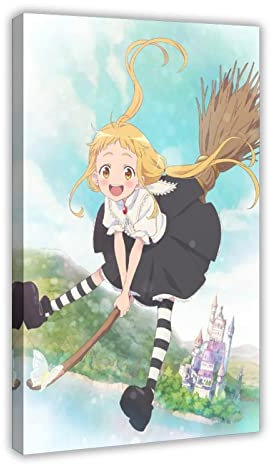 Rakudai Majo: Fuuka to Yami No Majo Anime Leinwand Poster Schlafzimmer Dekor Sport Landschaft Büro Zimmer Dekor Geschenkrahmen: 50 x 75 cm
