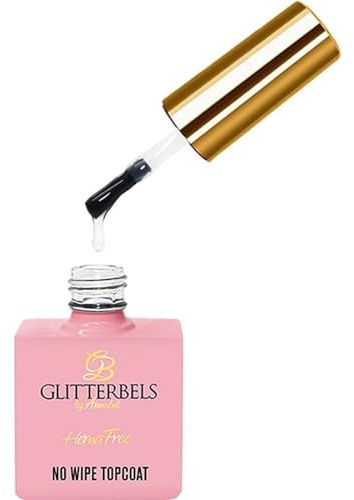 Glitterbels Gel Polish 8ml (Glitterbels Hema-Free Top Coat 17ml)