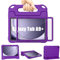 Funda Tablet Samsung Galaxy Tab A9+ Plus Niños 11 Pulgadas 2023 (SM-X210/X216/X218), TrendGate Ligera a Prueba de Golpes Funda Tablet con Pantalla Incorporada y Soporte para Asa, Púrpura