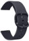Tobfit Ersatz Uhrenarmbänder Silikon 20mm,Uhrenarmband mit Schnellverschluss Ersatzbänder Watch Straps,Uhren Zubehör Uhrenarmbänder Watch Band für Damen Herren(20mm,Midnight)