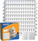Tomxcute Katzenbrunnen Filter, Ersatz-Filter für 108oz/3.2L Katze-Brunnen, 10 Packs Filter & 2 Schwämme Set für Edelstahl Haustier Wasser-Brunnen