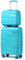 Kono Luggage Sets of 2 Piece Lightweight Polypropylene Suitcase with TSA Lock Spinner Wheels Travel Carry On Hand Cabin Luggage with Beauty Case
