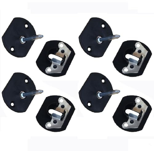 Set di 4 connettori componibili per divani, staffe ad incastro per divani componibili, resistenti per divani reclinabili