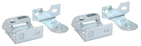 PRETYZOOM 4 Sets Rollo-montageklammern Robustes Und Schlichtes Design Unverzichtbares Vorhangzubehör Für Zuhause Rollo-montagesätze