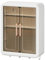 Zjyufy Hängeschrank Wandschrank Bad Schrank, Badezimmerschrank Hängend Küchenschrank Regal mit 4 Haken, 32 x 40.5 x 13cm, Weiß
