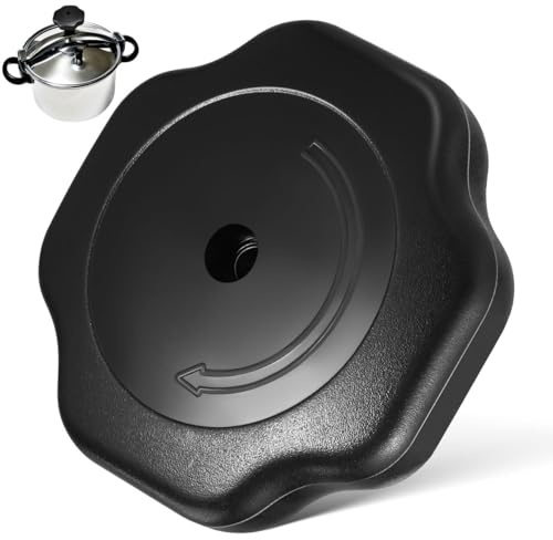 COLLBATH Bouton De Couvercle D'Autocuiseur en Bakélite Bouton De Poignée D'Autocuiseur Remplacement pour Couvercle De Poignée Universelle pour Casserole 1 Pièce