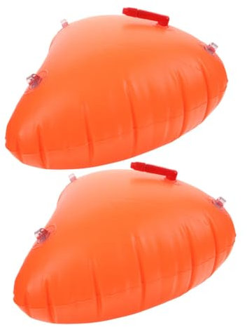 KOMBIUDA 2pcs Kayak Float Bags Waterproof Inflatable Safety Air Bags for Kayaking Canoeing and Boating Sturdy Float Equipment for River and Pool Use