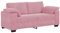 Kangmusi Zweisitzer-Sofa Rosa 140 cm Samt,4105270