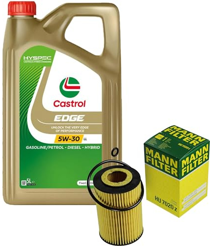 EISENFELS Filter Set Inspektionspaket 5 Liter Motoröl EDGE Titanium FST 5W-30 LL Ölfilter