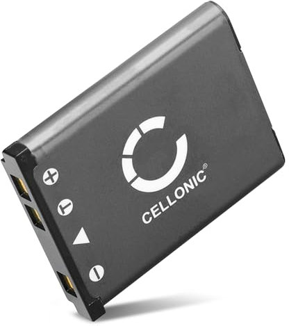 CELLONIC, Batteria per Fotocamera, Compatibile con Nikon Coolpix S3000, EN-EL10, S220, S210, S200 (3.7V, 700mAh)