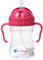 b.box Trinklernbecher Für Jeden Winkel | Flip-Top, Schwerer Strohhalm, Griff, Auslaufsicher | BPA-Frei & für Spülmaschine | Ab 6 M | 240 ml, Rosa