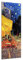 Bilderdepot24 Bild auf Leinwand | Vincent van Gogh Caféterrasse am Abend in 50x160 cm als Wandbild | Wand-deko Dekoration Wohnung alte Meister | 180304-50x160