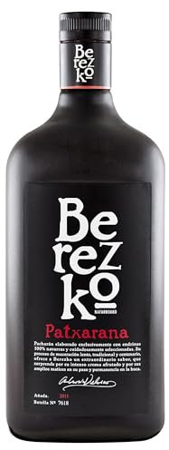 Berezko - Patxarana - Botella de Pacharán 1000 ml, El embalaje puede variar