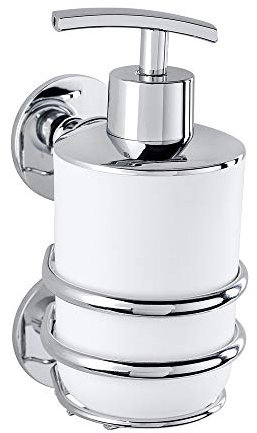 Wenko Seifenspender „Cali“, 320 ml, Express-LOC, Edelstahl