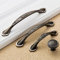 Voleseni™ Griffe Möbelgriffe Möbelknopf Schubladengriffe Relinggriff Handgriff Griff für Küche Schublade, Tür, Schränke,Hause Büro Dekoration (128mm, Antik Grün)