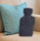 Marco Paul Hot Water Bottle With Knitted Cover - 2L Warm Water Bottle for Adults and Kids - UK