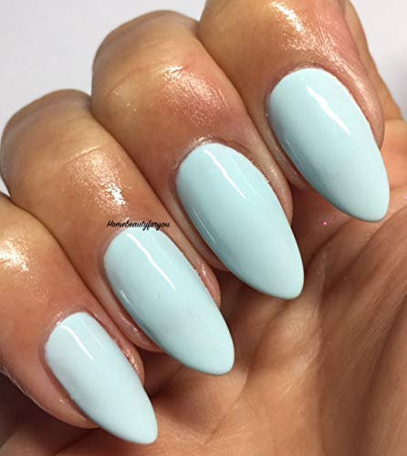 Bluesky BLUE, LIGHT BLUE, PALE BLUE, CHOOSE YOUR BLUE Nail Gel Polish Exclusive (BP02 DUCK EGG BLUE)