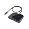 Cable Matters Switch USB C a Gigabit Ethernet a 4 Porte (Adattatore USB C a Ethernet a 4 Porte) USBC e 3 Porte Thunderbolt Compatibile con dell XPS, HP Spectre x360, Surface PRO 7 e Altri