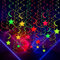WILLBOND 50 Stück Glow Party Supplies Hängende Wirbel Dekorationen Neon Stern Wirbel Hängend für Neon Glow Party Deckendekorationen