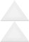2Pcs Dreieck Paneele Künstler Leere Bretter Kunst Leere Künstler Leere Rahmen Bretter Kreative Leere Malpaneele zum Malen 20Cm