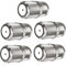 5 Plus Group 5 PCS Micro F Type Connector Satellite Cable Female to Female Coupler Joiner Gender Changer