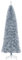 HOMCOM Albero di Natale Artificiale Alto 210cm con 818 Rami, Albero di Natale Slim con Base Rimovibile, in PET e Acciaio, Argento