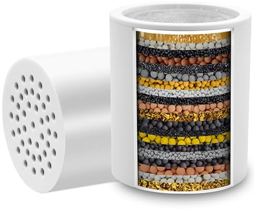 Magichome 2 Pack 32-Layer Shower Filter Replacement Cartridge, Shower Water Filter for Hard Water, Reduces Chlorine, Fluoride, and Other Harmful Substances