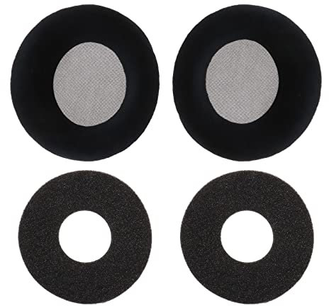 YINETTECH 1 Paar Kopfhörer Ohrpolster Memoryschaum Kissen Velours Abdeckung Reparaturteil kompatibel mit AKG K701 K702 Q701 Q702 K601 K612 K712 Headset