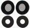 YINETTECH 1 Paar Kopfhörer Ohrpolster Memoryschaum Kissen Velours Abdeckung Reparaturteil kompatibel mit AKG K701 K702 Q701 Q702 K601 K612 K712 Headset