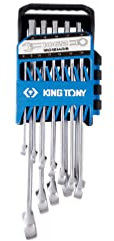 KING TONY Estuche de Llaves Combinadas Ultra ligeras - 12 pièces