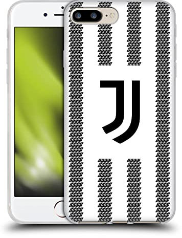 Head Case Designs Offizielle Juventus Football Club Home 2022/23 Match Kit Soft Gel Handyhülle Hülle kompatibel mit Apple iPhone 7 Plus/iPhone 8 Plus