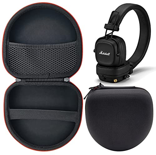 Ferbao Hartschalen-Aufbewahrungstasche für Marshall Major 2 3 4 Kopfhörer, Schwarz