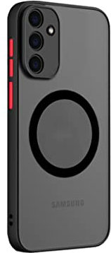 Doowear Galaxy A13 5G Case Magnetic [Support Magsafe Charger] Wireless Anti-Scratch Shockproof Matte Clear Full Camera Protection Slim Thin Phone Cover Case for Samsung Galaxy A13 5G 6.5-Black