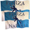 NARAMAKI® Flagge Forza Napoli - 2 Flaggen mit Schriftzug Forza Neapel 90 x 150 cm mit Schlaufe für Stange