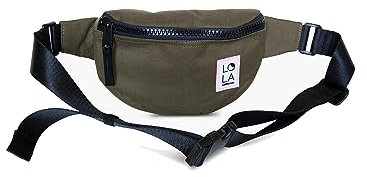 Lola California Moonbeam Hüfttasche, Nylon, Größe M, Sprite - Espresso, Einheitsgröße, Moonbeam Hüfttasche, Nylon, Größe M