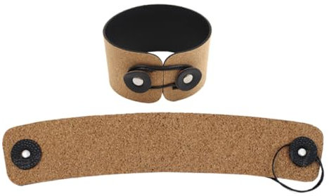 Alipis 4pcs Adjustable Cup Sleeve for Stainless Bottle Leather Cup Sleeve Binding Reusable Drink for Iced Coffee