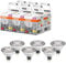 OSRAM Niedervolt-LED-Reflektorlampen MR16 mit Retrofit-Stecksockel, 20 Watts Ersatz, GU5.3, 2700 Kelvin, Glass, 6-er Pack, Dark Gray, 2700k Warmweiß