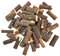 BUSDUGA 4406 Aststäbe zum basteln und dekorieren, unbehandeltes Holz, Naturholz (1kg)
